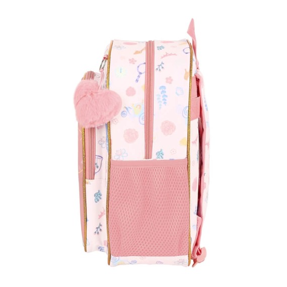 Mochila Infantil Adapt. 34cm Princesas DREAM IT Rosa | Ref. 248.612280185