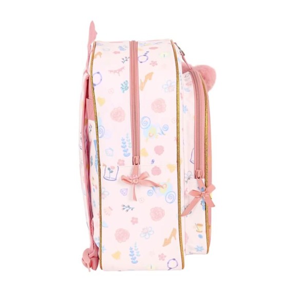 Mochila Infantil Adapt. 34cm Princesas DREAM IT Rosa | Ref. 248.612280185