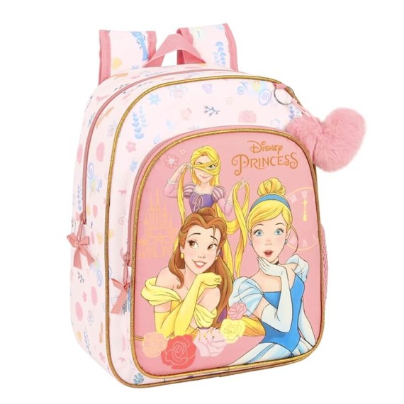 Mochila Infantil Adapt. 34cm Princesas DREAM IT Rosa | Ref. 248.612280185