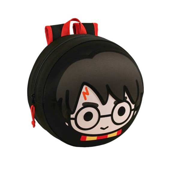 Mochila Pré-Escolar 31cm Harry Potter 3D Preta | Ref. 248.642274358 Mochila Pré-Escolar 31cm Harry Potter 3D Preta | Ref. 248.642274358