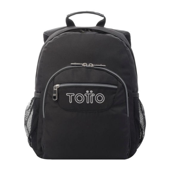 Mochila Escolar Gommas TOTTO N01 Preta | Ref. 330.MA04ECO018N01