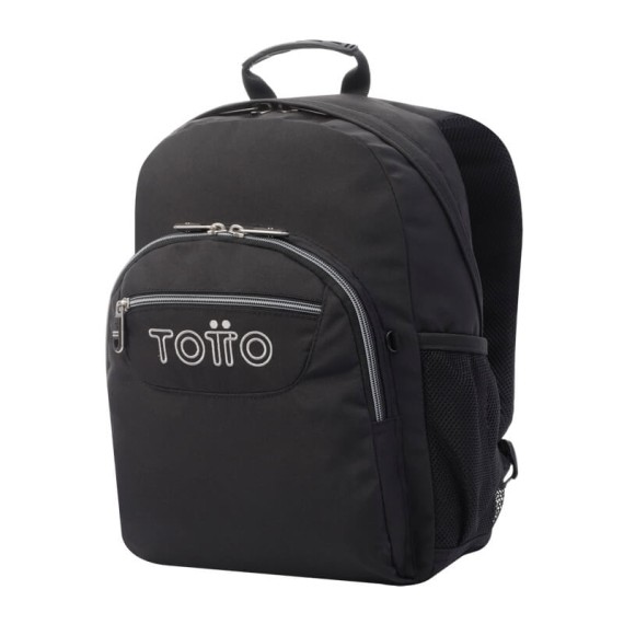 Mochila Escolar Gommas TOTTO N01 Preta | Ref. 330.MA04ECO018N01