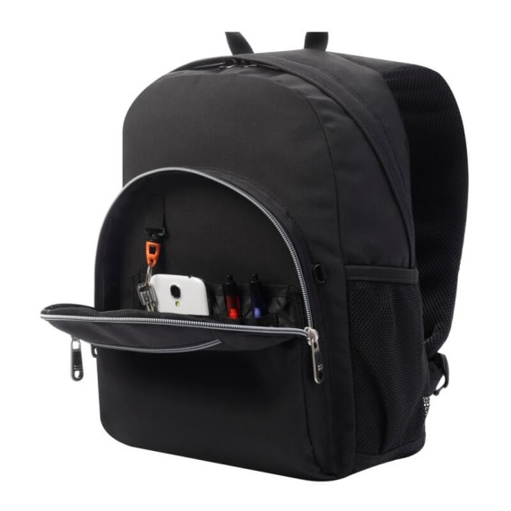 Mochila Escolar Gommas TOTTO N01 Preta | Ref. 330.MA04ECO018N01