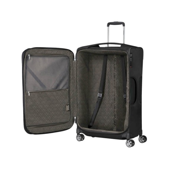 SAMSONITE Mala de Viagem / Trolley Grande 71cm Exp. D’Lite Preta | Ref. 92KG630409