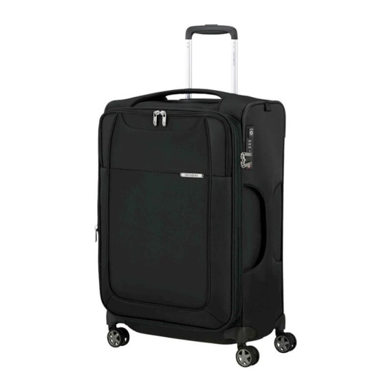 Samsonite Mala de Viagem / Trolley Médio 63cm Exp D’LITE Preta | Ref. 92KG630309