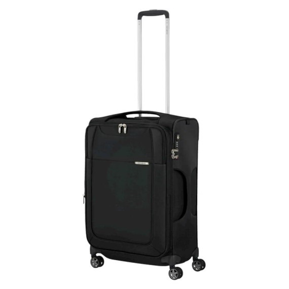 Samsonite Mala de Viagem / Trolley Médio 63cm Exp D’LITE Preta | Ref. 92KG630309