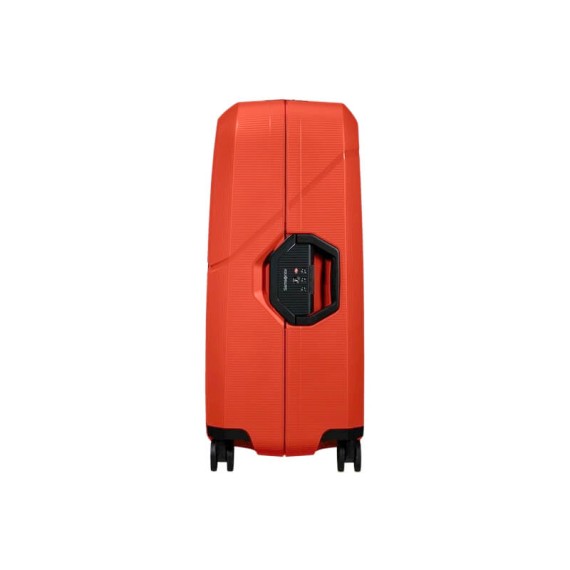 Samsonite Mala de Viagem / Trolley Médio 69cm 4 Rodas MAGNUM ECO Laranja Claro | Ref. 92KH200226