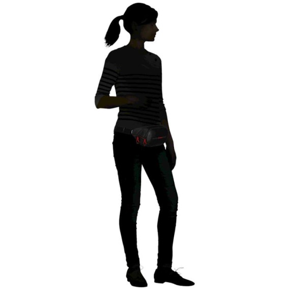 Samsonite Bolsa de Cintura ECODIVER Preta | Ref. 92KH700909