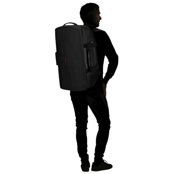 Samsonite Saco de Viagem/Mochila Médio 63cm ECODIVER Preto | Ref. 92KH700609