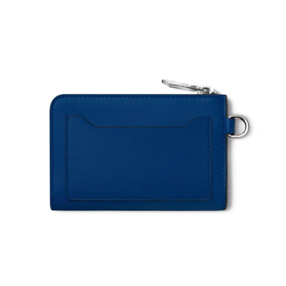 Bolsa c/ Porta-Chaves Montblanc 4CC MEISTERISTÜCK Azul/Preto | Ref. 238.129690 Bolsa c/ Porta-Chaves Montblanc 4CC MEISTERISTÜCK Azul/Preto | Ref. 238.129690