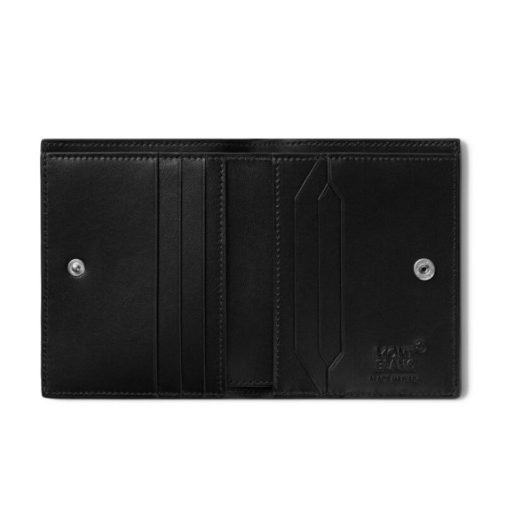 Carteira Compacta Montblanc 6CC MEISTERISTÜCK Vermelha/Preto | Ref. 238.129679