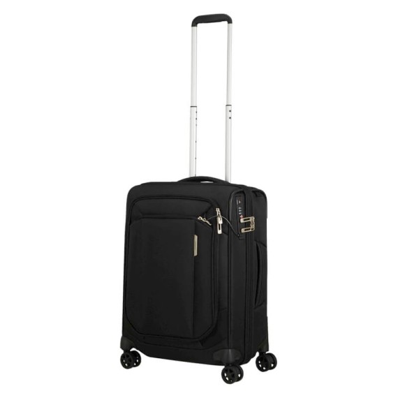 SAMSONITE Mala de Cabine / Trolley 55cm DF Exp. RESPARK Preta | Ref. 92KJ300509
