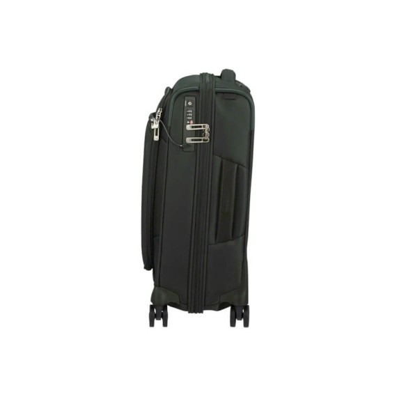 SAMSONITE Mala de Cabine / Trolley 55cm DF Exp. Respark Verde Escuro | Ref. 92KJ300514