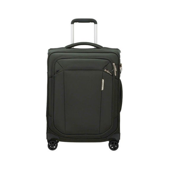 SAMSONITE Mala de Cabine / Trolley 55cm Exp. Respark Verde Escuro | Ref. 92KJ300414