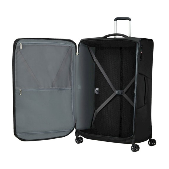 SAMSONITE Mala de Viagem / Trolley Gigante 82cm Exp. Respark Preta | Ref. 92KJ300809 SAMSONITE Mala de Viagem / Trolley Gigante 82cm Exp. Respark Preta | Ref. 92KJ300809