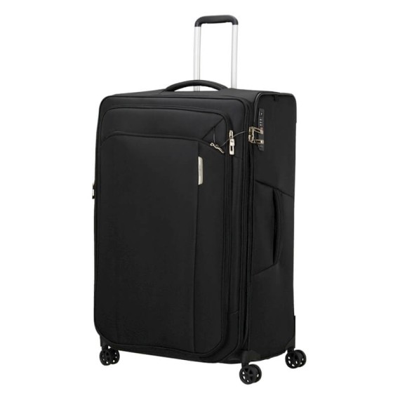 SAMSONITE Mala de Viagem / Trolley Gigante 82cm Exp. Respark Preta | Ref. 92KJ300809 SAMSONITE Mala de Viagem / Trolley Gigante 82cm Exp. Respark Preta | Ref. 92KJ300809
