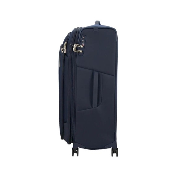 SAMSONITE Mala de Viagem / Trolley Grande 79cm Exp. Respark Azul Marinho | Ref. 92KJ300701