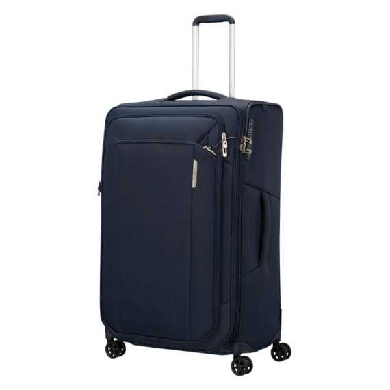 SAMSONITE Mala de Viagem / Trolley Grande 79cm Exp. Respark Azul Marinho | Ref. 92KJ300701