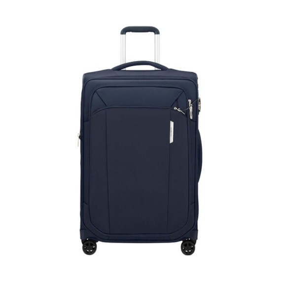 SAMSONITE Mala de Viagem / Trolley Média 67cm Exp. Respark Azul Marinho | Ref. 92KJ300601