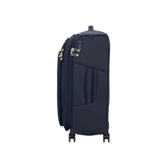 SAMSONITE Mala de Viagem / Trolley Média 67cm Exp. Respark Azul Marinho | Ref. 92KJ300601