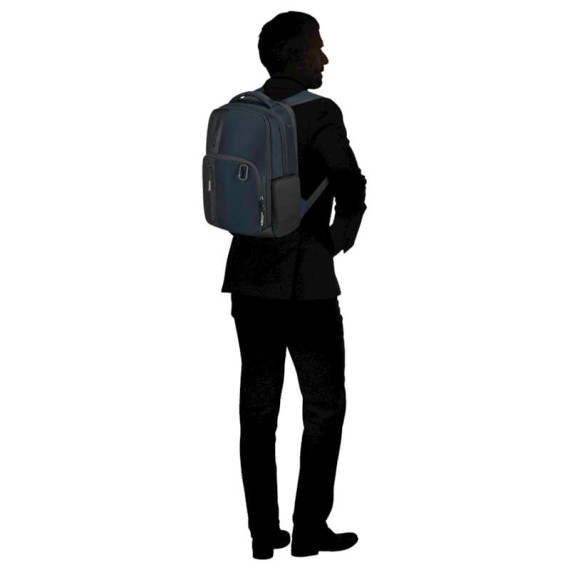 Samsonite Mochila para Portátil 14.1” BIZ2GO Azul Escuro | Ref. 92KI100301