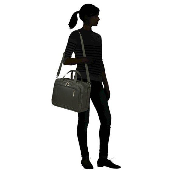 Samsonite Pasta para Portátil 15.6” RESPARK Verde Escuro | Ref. 92KJ301014