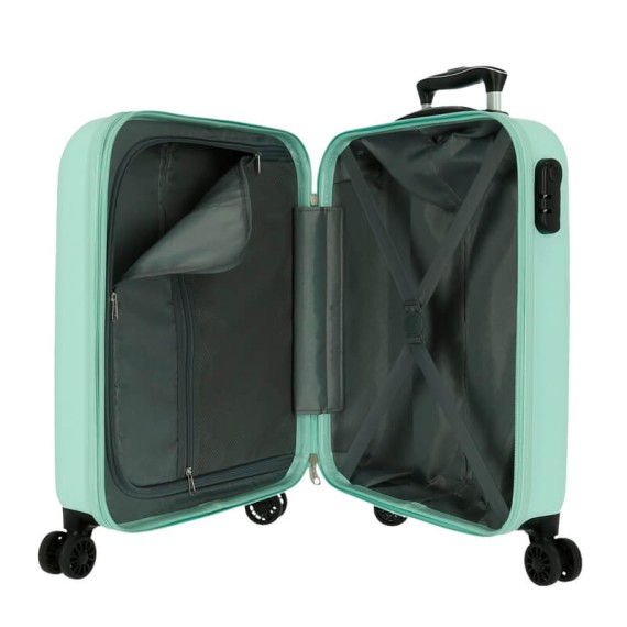 Mala de Cabine / Trolley 55cm 4R Exp. ROLL ROAD Camboya Turquesa | Ref. 186.5068625