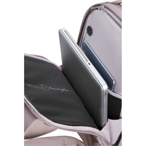 Samsonite Mochila de Senhora para Portátil 14.1” WORKATIONIST Bege | Ref. 92KI900505
