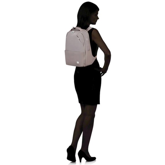 Samsonite Mochila de Senhora para Portátil 14.1” WORKATIONIST Bege | Ref. 92KI900505