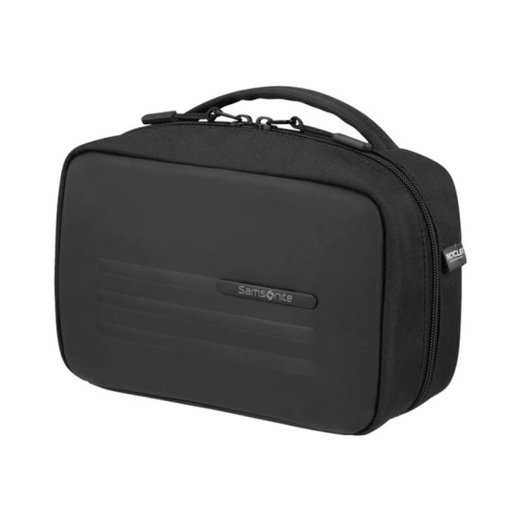 Samsonite Necessaire Pequeno STACKD TOILET KIT Preto | Ref. 92KI800209 Samsonite Necessaire Pequeno STACKD TOILET KIT Preto | Ref. 92KI800209