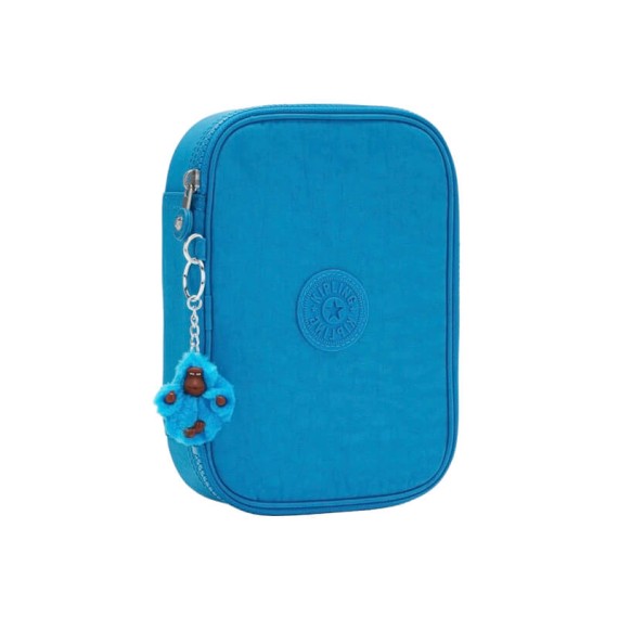 Estojo Escolar Kipling 100 PENS N Aquatic Blue | Ref. 187.K09405MA7