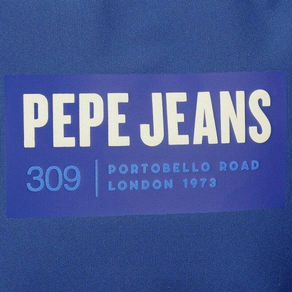 Estojo Escolar Triplo Compartimento Pepe Jeans DARREN Azul | Ref. 186.6564721