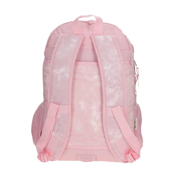 Mochila Escolar Adap. 44Cm 2C Pepe Jeans HOLI Rosa | Ref. 186.65324D1 Mochila Escolar Adap. 44Cm 2C Pepe Jeans HOLI Rosa | Ref. 186.65324D1