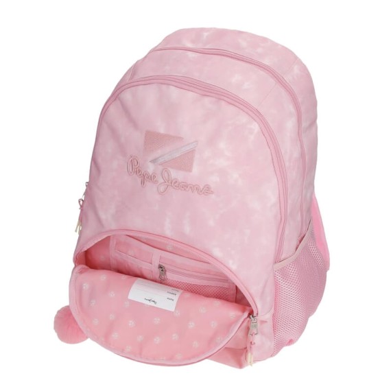 Mochila Escolar Adap. 44Cm 2C Pepe Jeans HOLI Rosa | Ref. 186.65324D1 Mochila Escolar Adap. 44Cm 2C Pepe Jeans HOLI Rosa | Ref. 186.65324D1