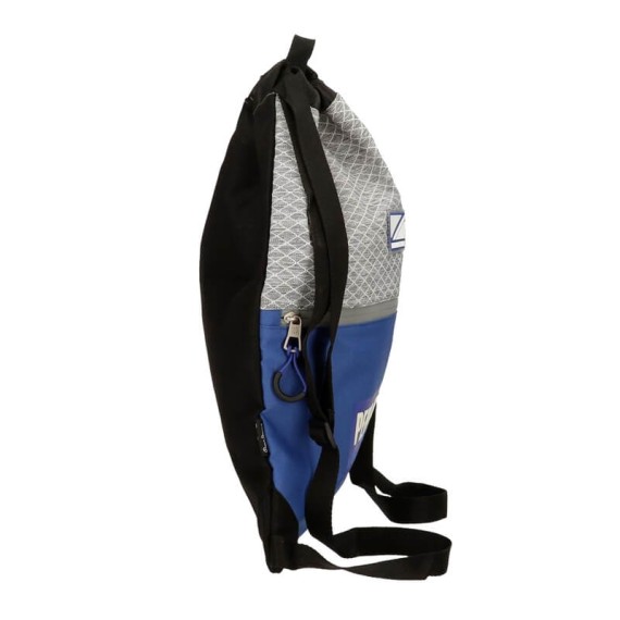 Mochila Saco c/ Bolso Frontal Pepe Jeans DARREN Azul | Ref. 186.6563821 Mochila Saco c/ Bolso Frontal Pepe Jeans DARREN Azul | Ref. 186.6563821