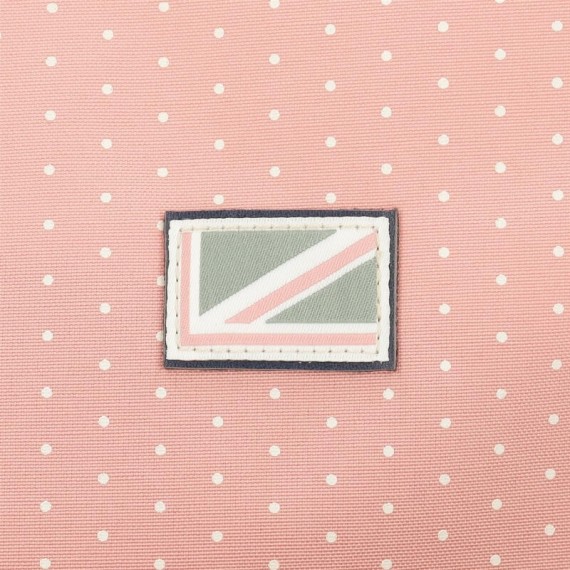 Trolley Mochila Escolar 44Cm 4 Rodas Pepe Jeans LAILA Azul | Ref. 186.6432821