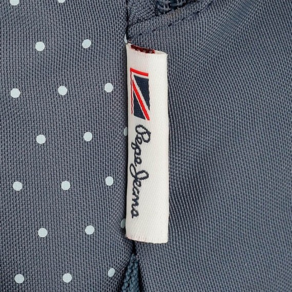 Trolley Mochila Escolar 44Cm 4 Rodas Pepe Jeans LAILA Azul | Ref. 186.6432821