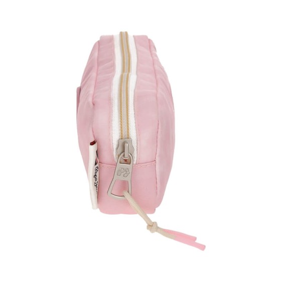 Estojo Escolar Pepe Jeans HOLI Rosa | Ref. 186.6534021
