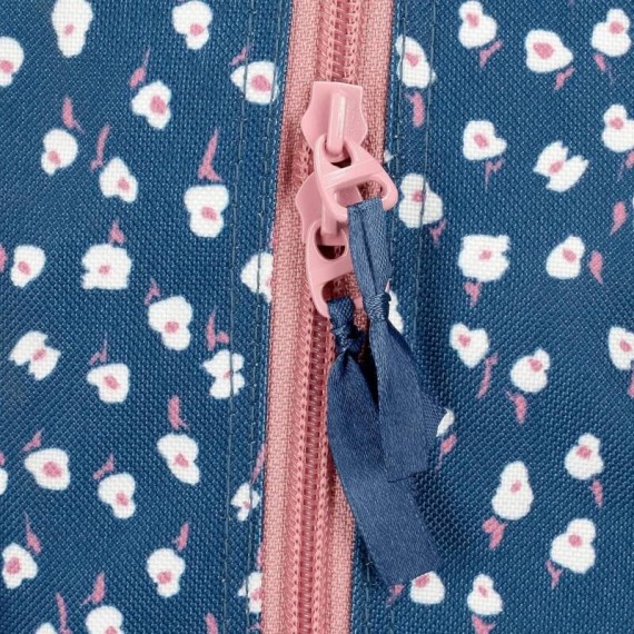 Estojo Escolar Redondo Roll Road ONE WORD Rosa | Ref. 186.4644121