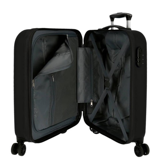 Mala de Cabine / Trolley 55cm 4R Exp. ROLL ROAD Camboya Preta | Ref. 186.5068621