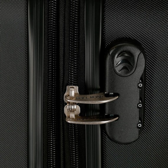 Mala de Cabine / Trolley 55cm 4R Exp. ROLL ROAD Camboya Preta | Ref. 186.5068621