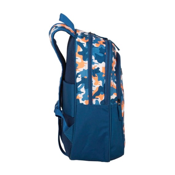 Mochila Escolar Adap. 2C 42cm Fortnite BLUE CAMO Azul | Ref. 332.T434-921