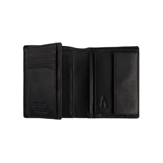 Camel Active Carteira Porta-Notas Vertical com Porta-Moedas NEPAL Preta | Ref. 9128070360
