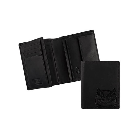 Camel Active Carteira Porta-Notas Vertical com Porta-Moedas NEPAL Preta | Ref. 9128070360