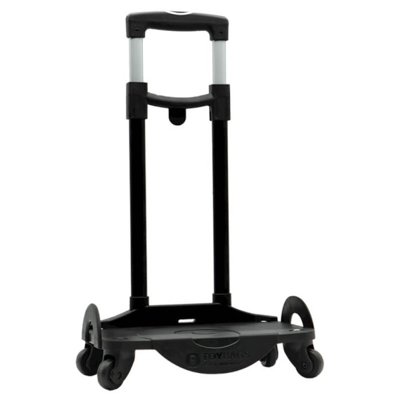 Mochila Escolar 40cm c/ Carro 4R Minecraft SKINS Preta | Ref. 332.T964-834