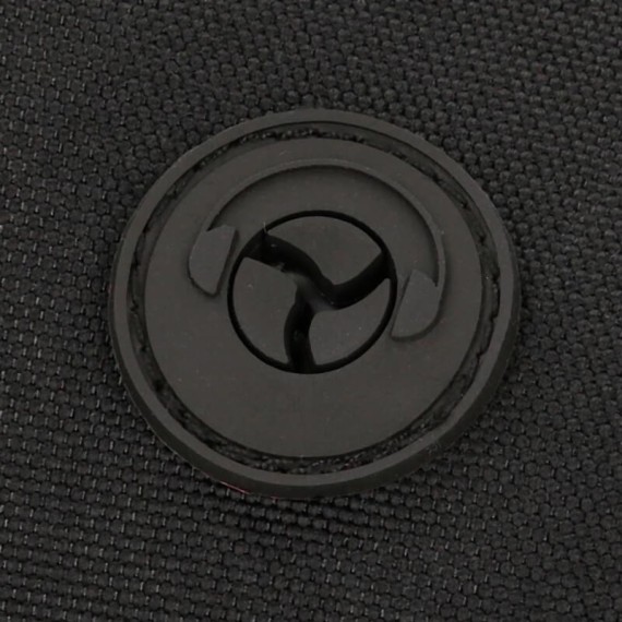 Mochila Escolar Adap. 44Cm c/ Carro Pepe Jeans LUCA Preta | Ref. 186.65723T1