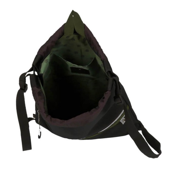 Mochila Saco c/ Bolso Frontal Pepe Jeans LUCA Preta | Ref. 186.6573821