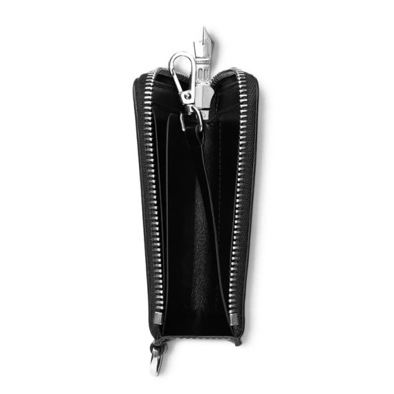 Bolsa c/ Porta-Chaves Montblanc 4CC MEISTERISTÜCK Preta | Ref. 238.129689 Bolsa c/ Porta-Chaves Montblanc 4CC MEISTERISTÜCK Preta | Ref. 238.129689