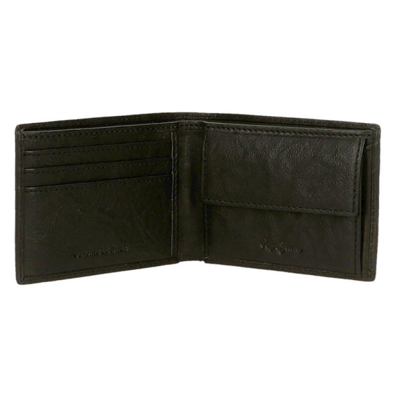 Carteira Clássica Pepe Jeans BADGE Preta | Ref. 186.7377131