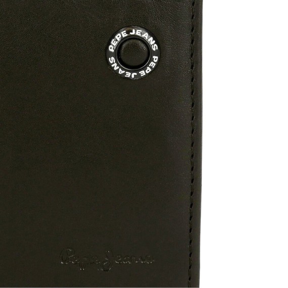 Carteira Clássica Pepe Jeans BADGE Preta | Ref. 186.7377131